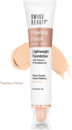 SWISS BEAUTY Flawless Finish Daily wear lightweight foundation natural Foundation