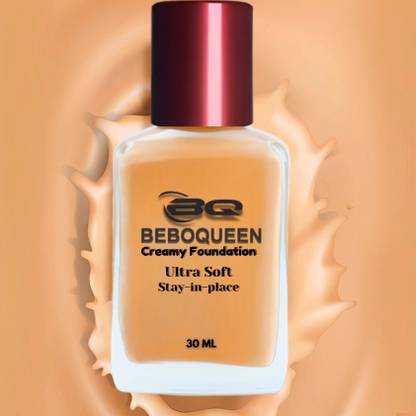 BEBO QUEEN Foundation for Natural Finish Anti-Ageing Absorbs Oil Liquid  Foundation