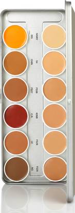 Star's Cosmetics Color Palette 12 Shades Matte Finish Waterproof Face Makeup Foundation