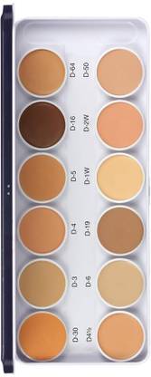 FOZZBY Conceal Waterproof Foundation Palette 12 in 1 Foundation