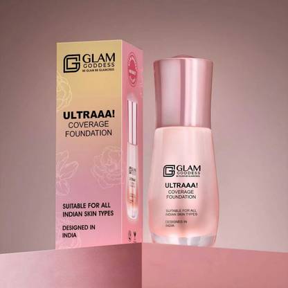 GLAM GODDESS ULTRAAA Coverage Foundation | Smooth Application and Full Coverage  Foundation