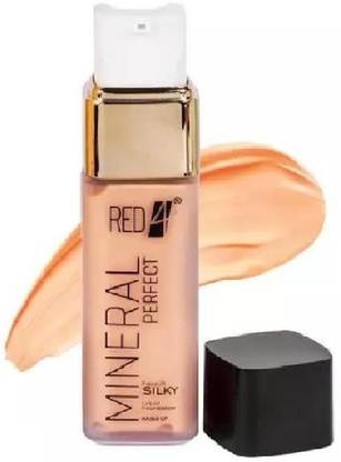 RED4 R4 mineral liquid glowing foundation pack of 1 Foundation