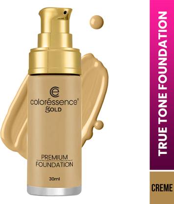 COLORESSENCE True Tone Foundation Full Coverage Lightweight Waterproof Liquid Formula Matte Foundation