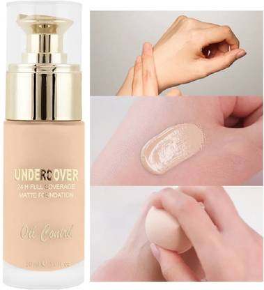 Yuency Waterproof Long Lasting Skin Finish Buildable Coverage Matte Finish  Foundation