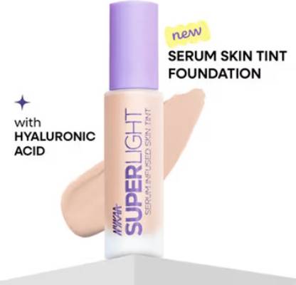 NYKAA Superlight Serum Matte Filter Finish Skin Tint Foundation - 300P Foundation