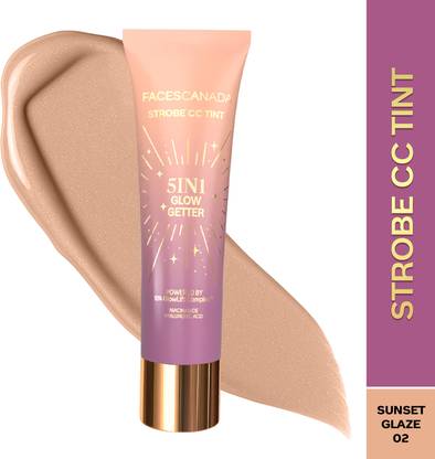 FACES CANADA Strobe CC Tint | 5in1 with BB/CC Cream & Highlighter Foundation