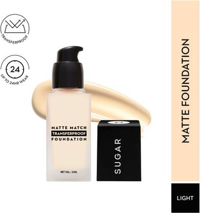 SUGAR Cosmetics Matte Match Transferproof  Foundation