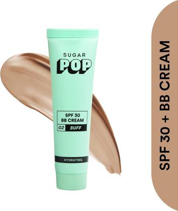 SUGAR POP SPF 30 + BB Cream 02 Buff Lightweight, Blendable 25g Foundation