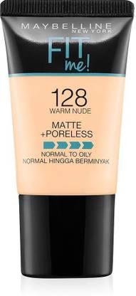 MAYBELLINE NEW YORK Fit Me Matte+Poreless Liquid Tube, 128 Foundation