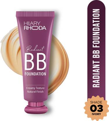 Hilary Rhoda Radiant BB Foundation | Ultra-Creamy & Lightweight Formula | 9 to 5 Stay Foundation