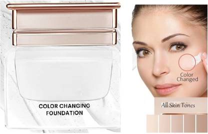 HUZURLU BEST QUALITY ATER PROOF COLOR CHANGING INSTANT GLOW FOUNDATION Foundation