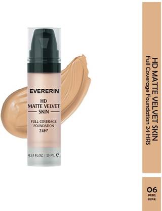 EVERERIN HD Matte Velvet Skin Full Coverage Foundation 24H Foundation
