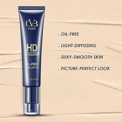 CVB HD High Definition Full Coverage Foundation For Acne Prone Skin Type(C17-40ml) Foundation