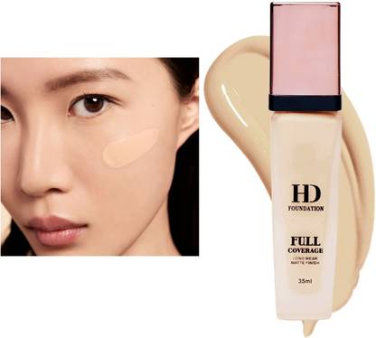 SILDUST Best Liquid Foundation Waterproof Long Lasting Full Face Coverage Foundation