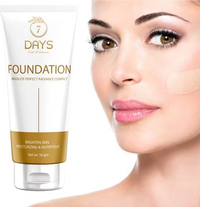 7 Days foundation cream for oily dry skin and refines pores for a natural looking matte finish Foundation
