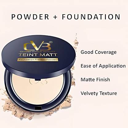 CVB C02 Face Powder – 04 Natural Nude Foundation