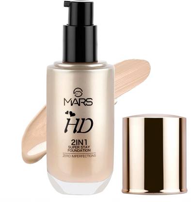 MARS HD 2IN1 Super Stay Nutration For Skin Foundation - F07 Foundation
