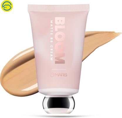 MARS Dewy BB Cream | Bloom Matte Finish | All-Day Coverage for Flawless Skin Foundation