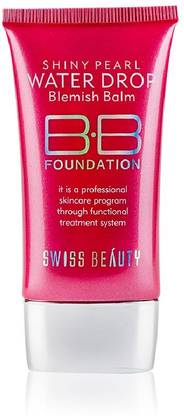 SWISS BEAUTY Shiny Pearl Water Drop Blemish Balm Bb  Foundation