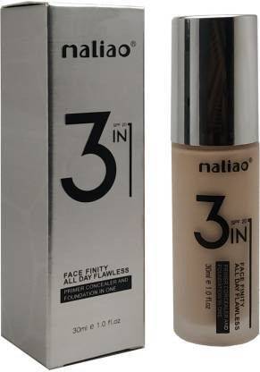 maliao 3 in 1 Face Finity All Day Flawless Primer Concealer And  Foundation