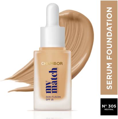 Chambor My Match SPF 15 Skin Fusion Serum Foundation in 20 shades- #305 Neutral Foundation