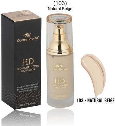 OB OCEAN BEAUTY Full Liquid Definition Matte Finish Dewy Mousse Base Hydrating Foundation Cream Foundation