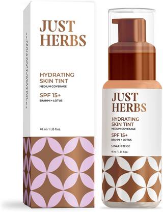 Just Herbs BB Cream Skin Tint Foundation For Light Coverage - Warm beige Foundation