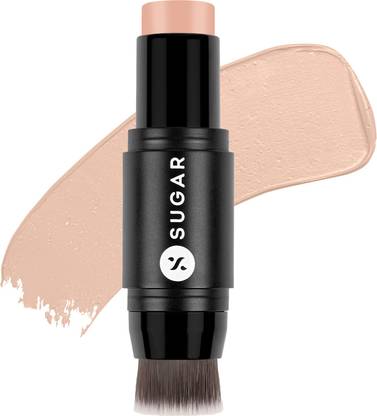 SUGAR Cosmetics 15 Cappuccino with Inbuilt Brush | Mini Ace Of Face Stick Foundation