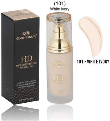 OB OCEAN BEAUTY Full HD Liquid Coverage Matte Finish Dewy Base Hydrating Mousse Foundation Cream Foundation