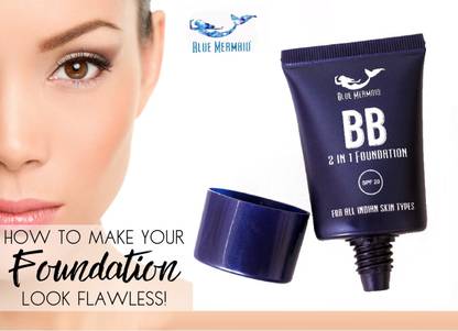 BLUEMERMAID LONG LASTING BB 2 IN 1 FOUNDATION FOR OILY SKIN Foundation