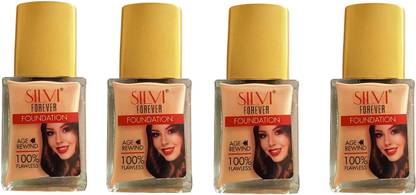 SILVI Liquid Forever Foundation 30ml- Pakc of 4 Foundation