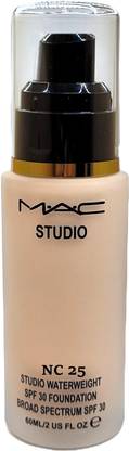 MAC Studio Waterweight NC25 SPF 30  Foundation