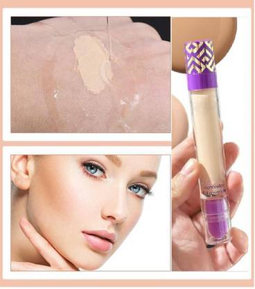 THTC Full Coverage Liquid Concealer, Matte & Poreless Ultra Blendabl Concealer Foundation