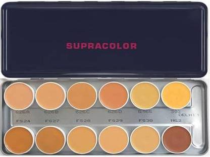 KRYOLAN SupraColor Palette 12 Color ( Delhi 1 ) Foundation palette  Foundation