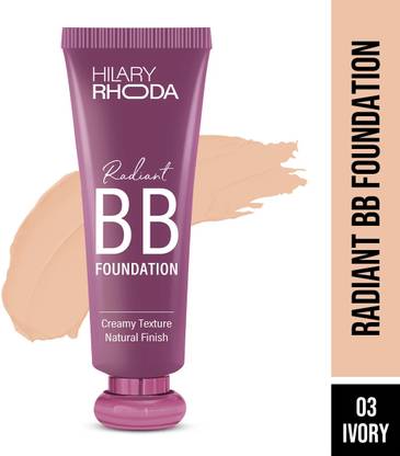 Hilary Rhoda Radiant BB Foundation | Ultra-Creamy & Lightweight Formula | 9 to 5 Stay Foundation