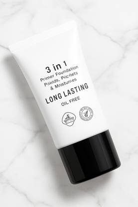 moan's 3 in 1 face foundation,primer and moistourizer (30ml) Foundation