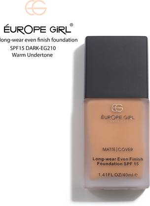 Europe Girl Matte -210 Spf-15 Foundation