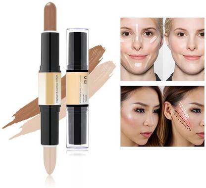 House Of Huda 2-IN-1 Makeup Professional Highlighter And Contour Stick Foundation