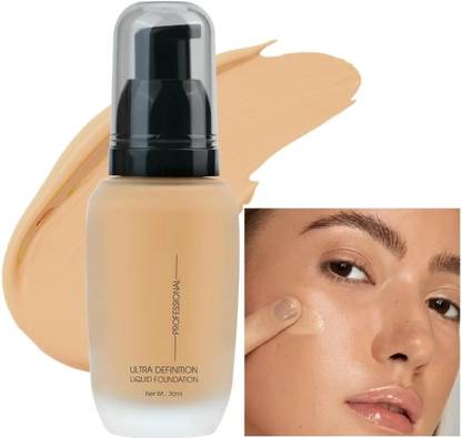 Yuency Long Lasting Full Coverage Foundation with Dewy Finish Foundation
