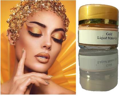 NADJA MAKEUP GOLDEN SHINY FOUNDATION FOR MAKEUP Foundation
