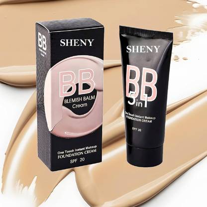 Sheny BB cream for oily skin with matte finish, SPF- 20 and anti-aging benefits Foundation