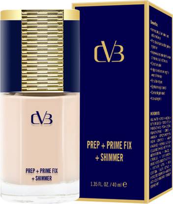 CVB CVBPrep+ Prime Fix + Shimmer C58 Soft Lvory Foundation
