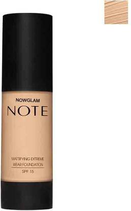 NOWGLAM Note Cosmetics Mattifying Extreme Wear Foundation Main Natural Beige Foundation