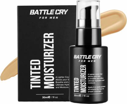 Battlecry Tinted Moisturizer with Application Brush Daily Essentials Kit (Medium)