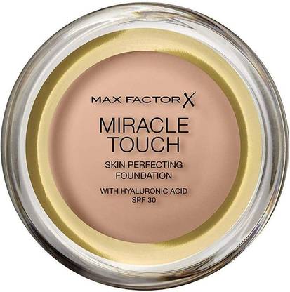 MAX FACTOR Miracle Touch Skin Perfecting Foundation - 45 Warm Almond Foundation
