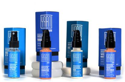 YAAN MAN Navigator Range Set Spray Foundation Base Tinted Moisturizer for Men (Medium) Foundation