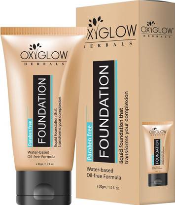 oxy glow herbals Foundation - Water Based Oil Free Formula Foundation