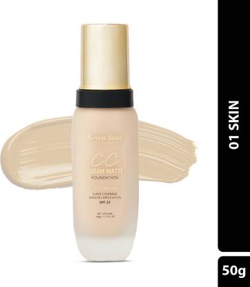 Seven Seas CC Cream Matte Foundation Oil Control Super Coverage Smooth Application SPF-25 Foundation