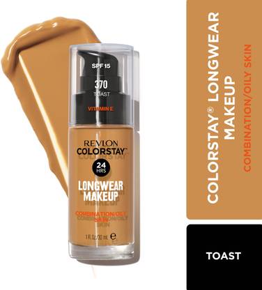 Revlon Colorstay Long Wear Make Up Combination Oily -Toast (Spf 15) Foundation