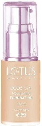 LOTUS MAKE - UP Ecostay Nourishing SPF-20 All Skin Types Foundation